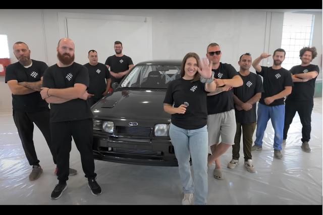 FRP Innovation full carbon Ford Sierra Cosworth RS500 